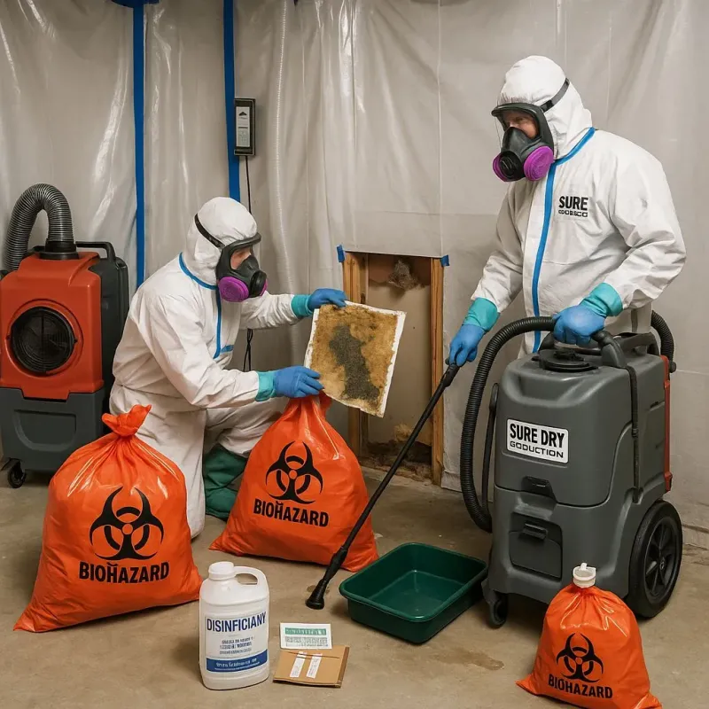 Contaminated Water Handling Protocols process in West End-Cobb Town, AL