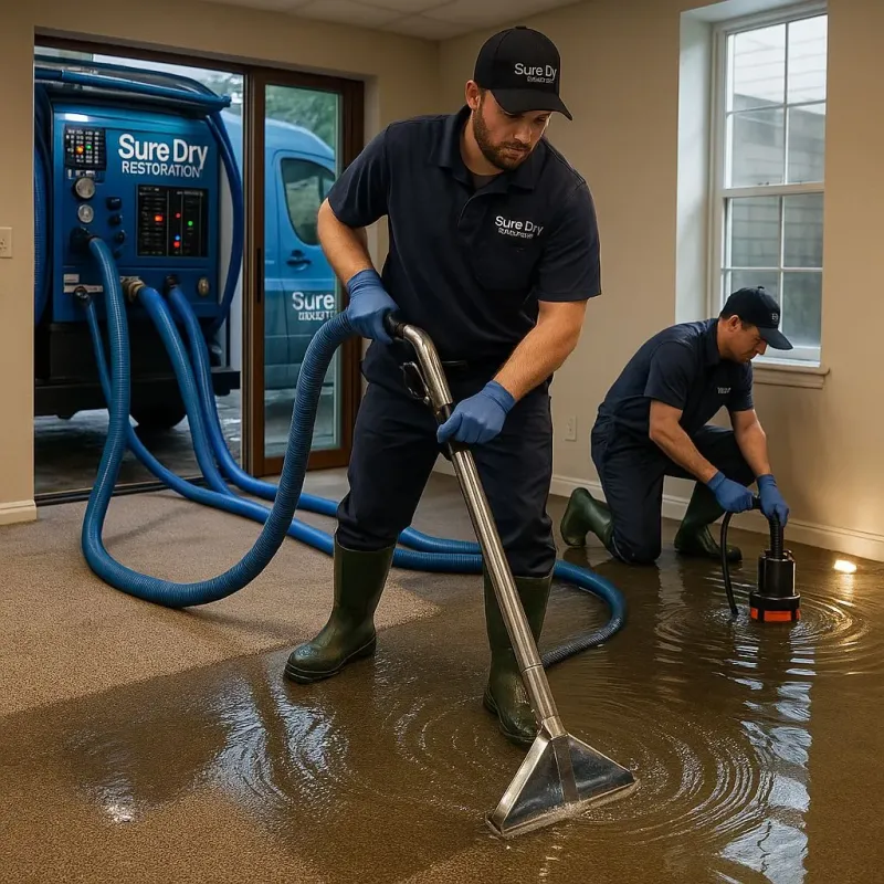 Water Extraction and Removal process in West End-Cobb Town, AL